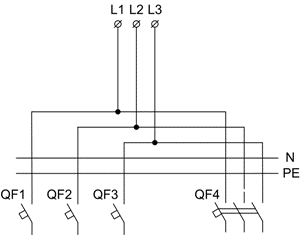 Схема электрическая ПР11-1049