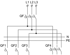 Схема электрическая ПР11-7050
